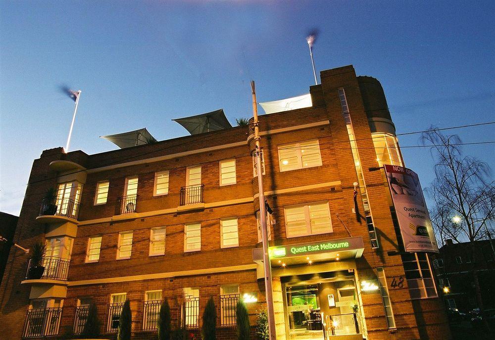 Aparthotel Quest East Melbourne City Exterior foto